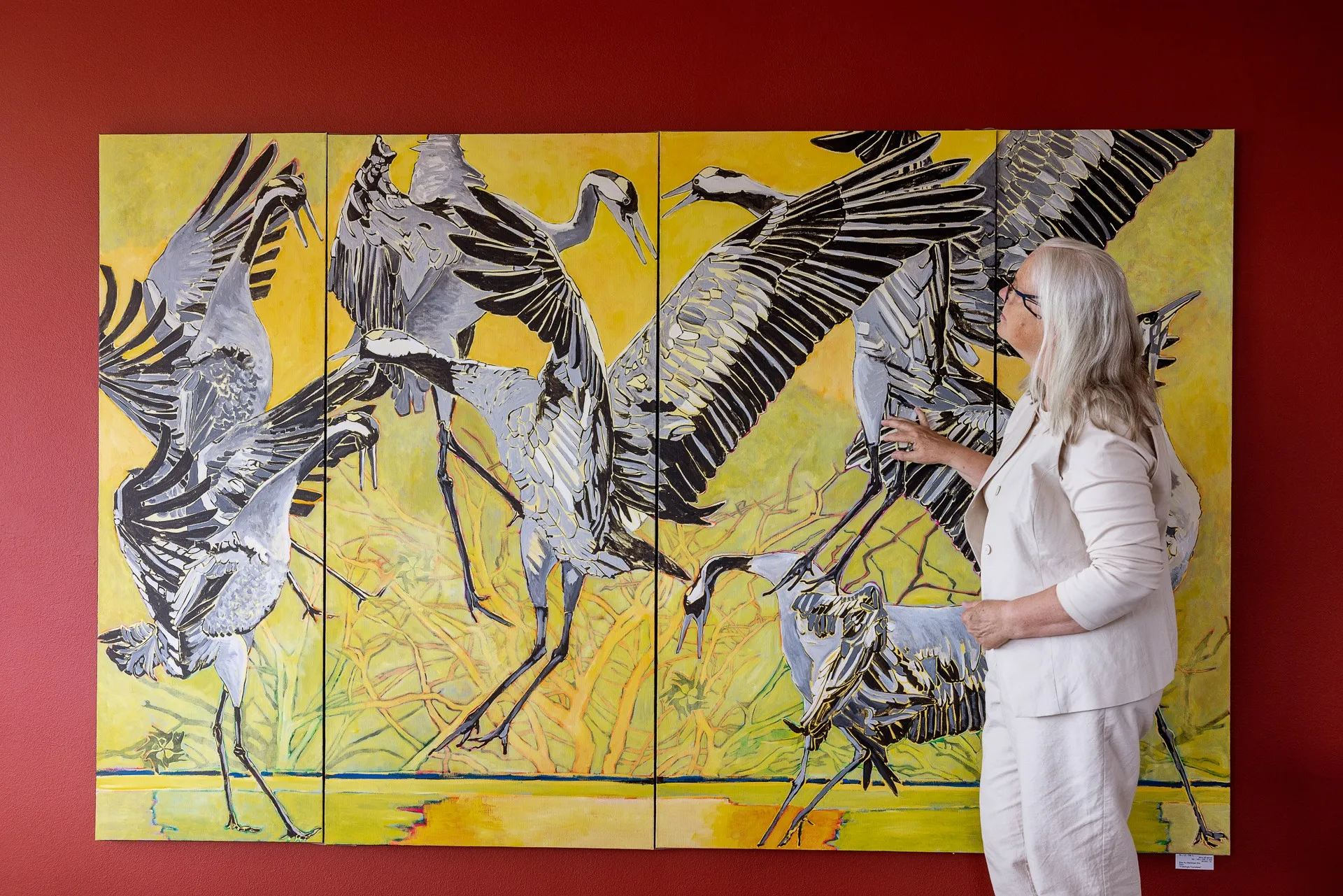 Kunstsalon hos Else Pia